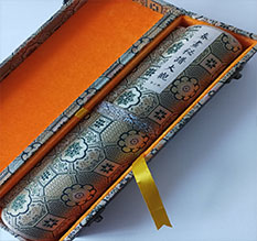 鲅鱼圈书画装裱案例